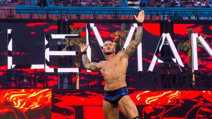 a picture of Randy Orton a professional wrestler