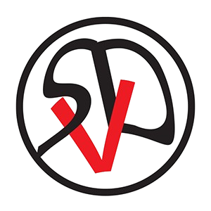 illustrated capital style sticker SD