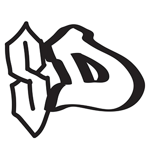 graffiti style sticker SD